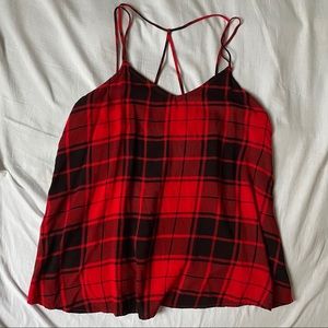 Plaid Tank Top
